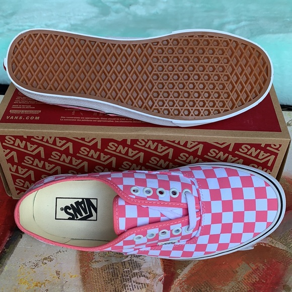 VANS AUTHENTIC CHECKERBOARD PINKLMND/TRWHT WMNS - Picture 7 of 16